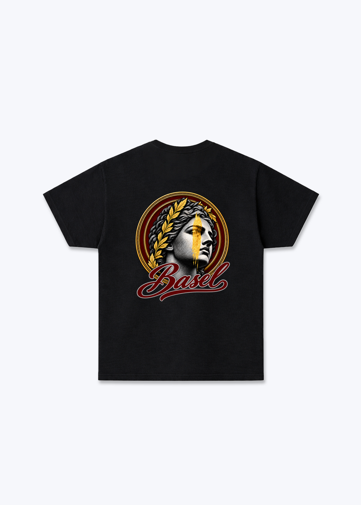 Basel Picasso Basic T-Shirt - Black Back (Designed)