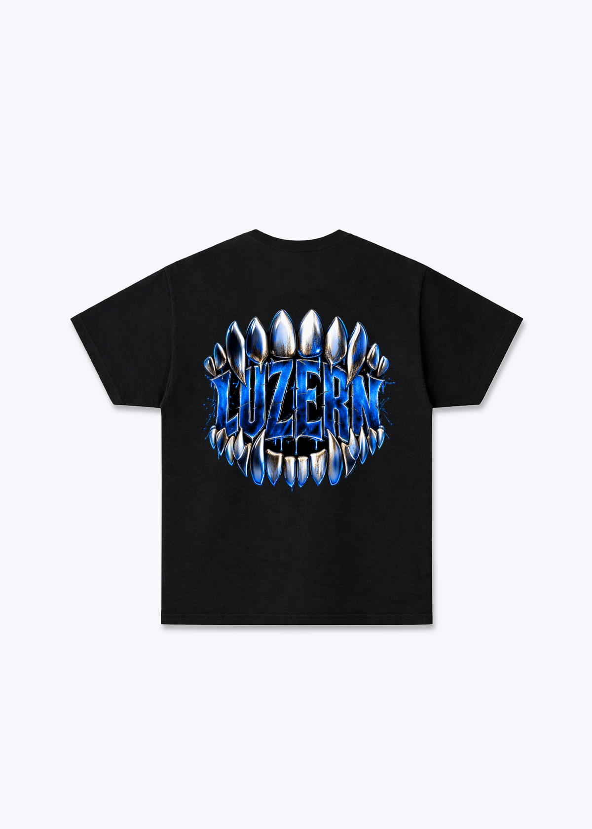 Luzern Bite Basic T-Shirt - Black Back (Designed)