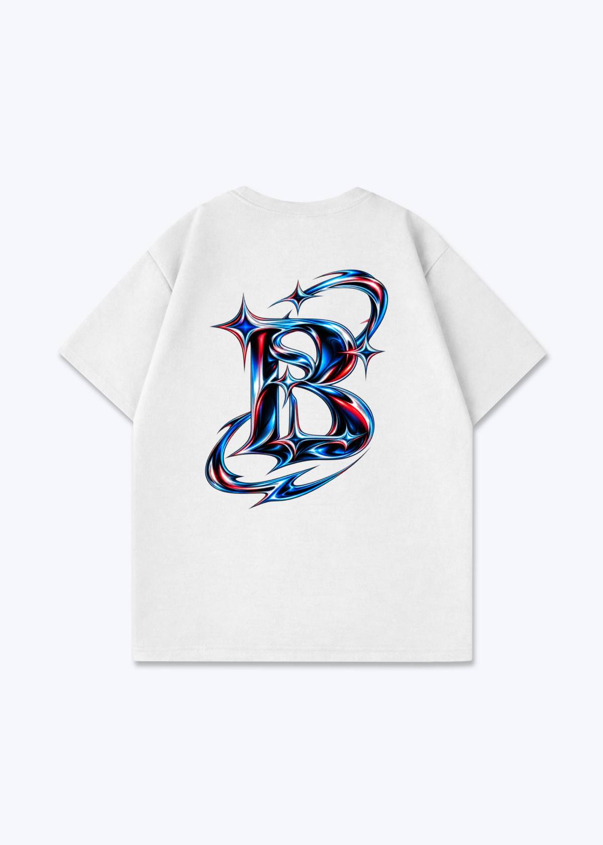 Basel Icon Oversized T-Shirt - White Back (Designed)