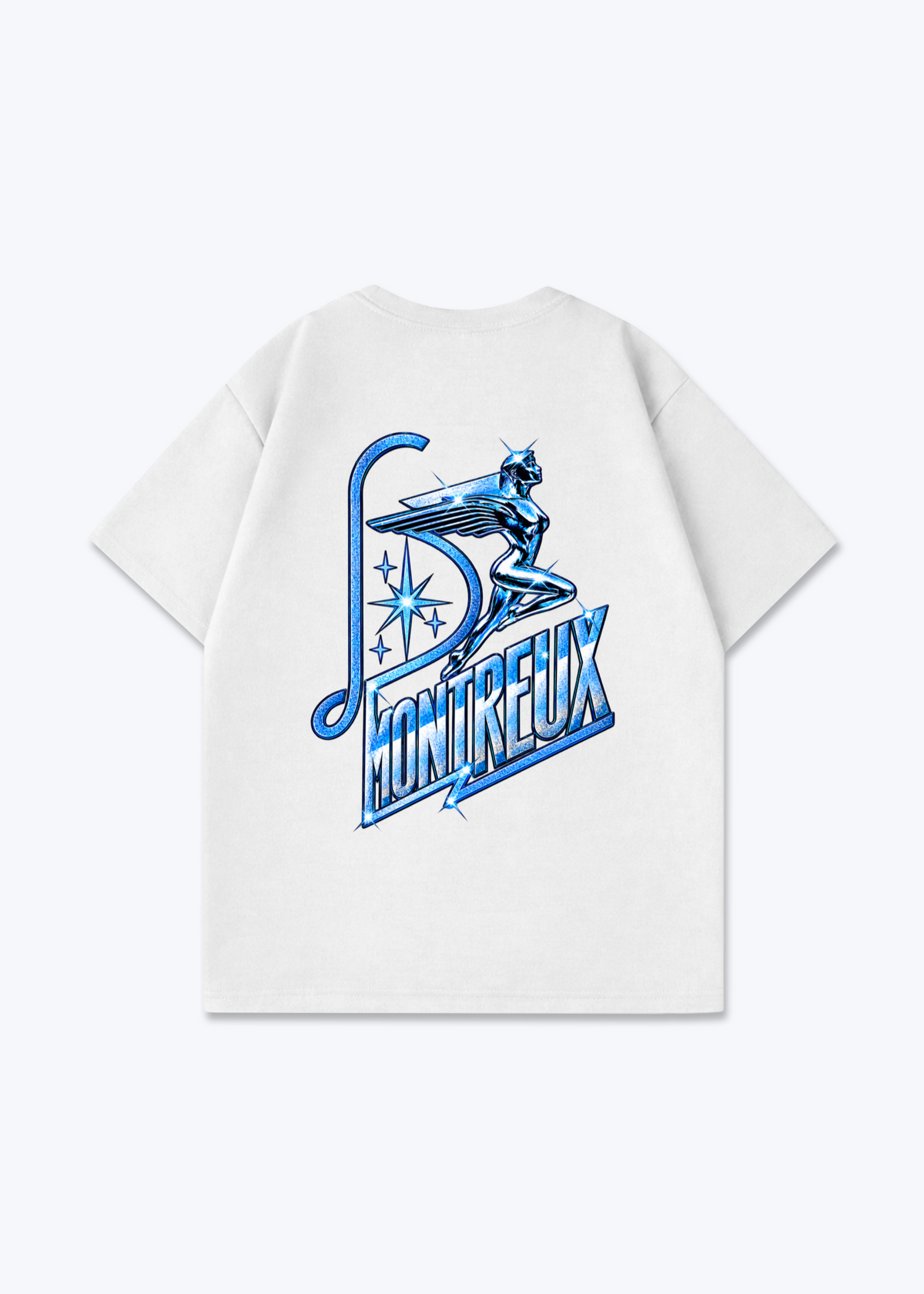 Vaud Montreux Oversized T-Shirt - White Back (Designed)