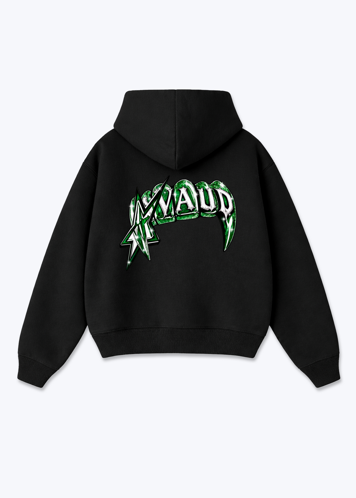 Vaud Vampire Oversized Hoodie - Black Back (Designed)