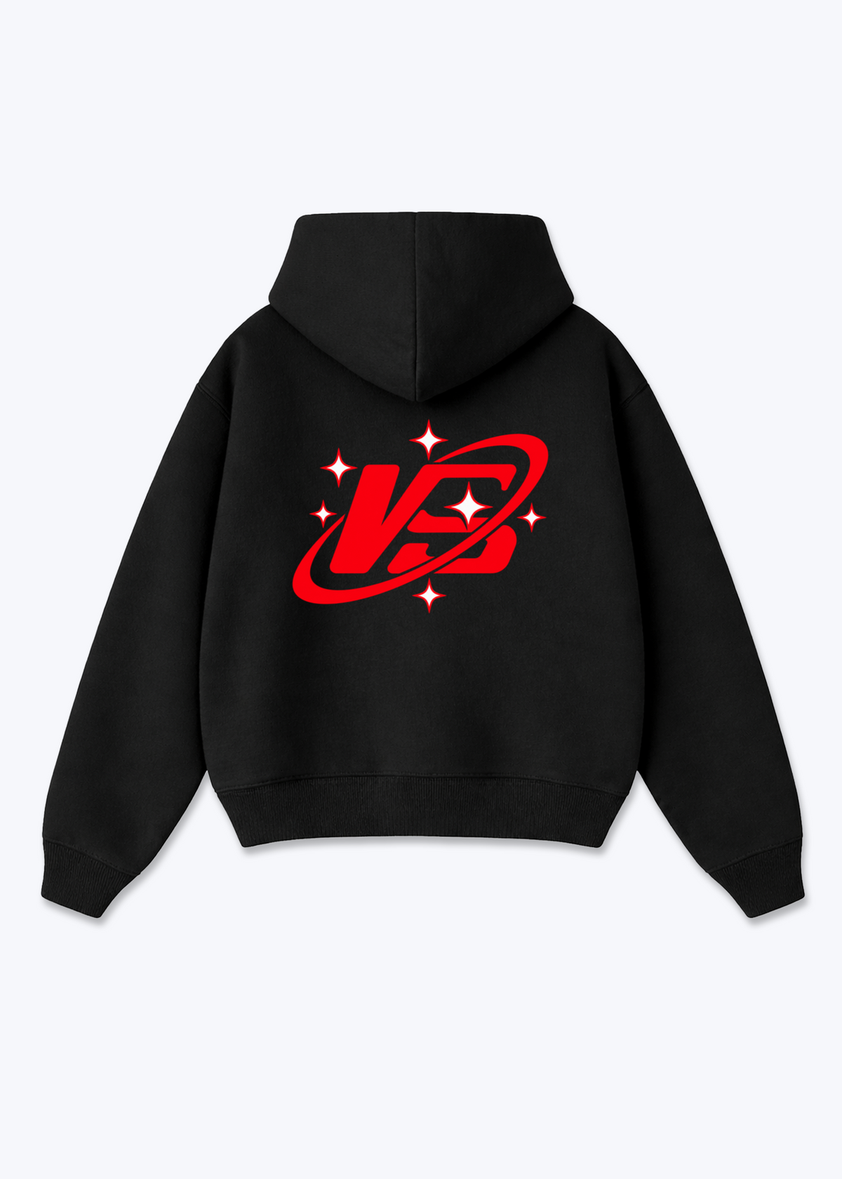 Wallis VS Oversized Hoodie - Black Back (Designed)