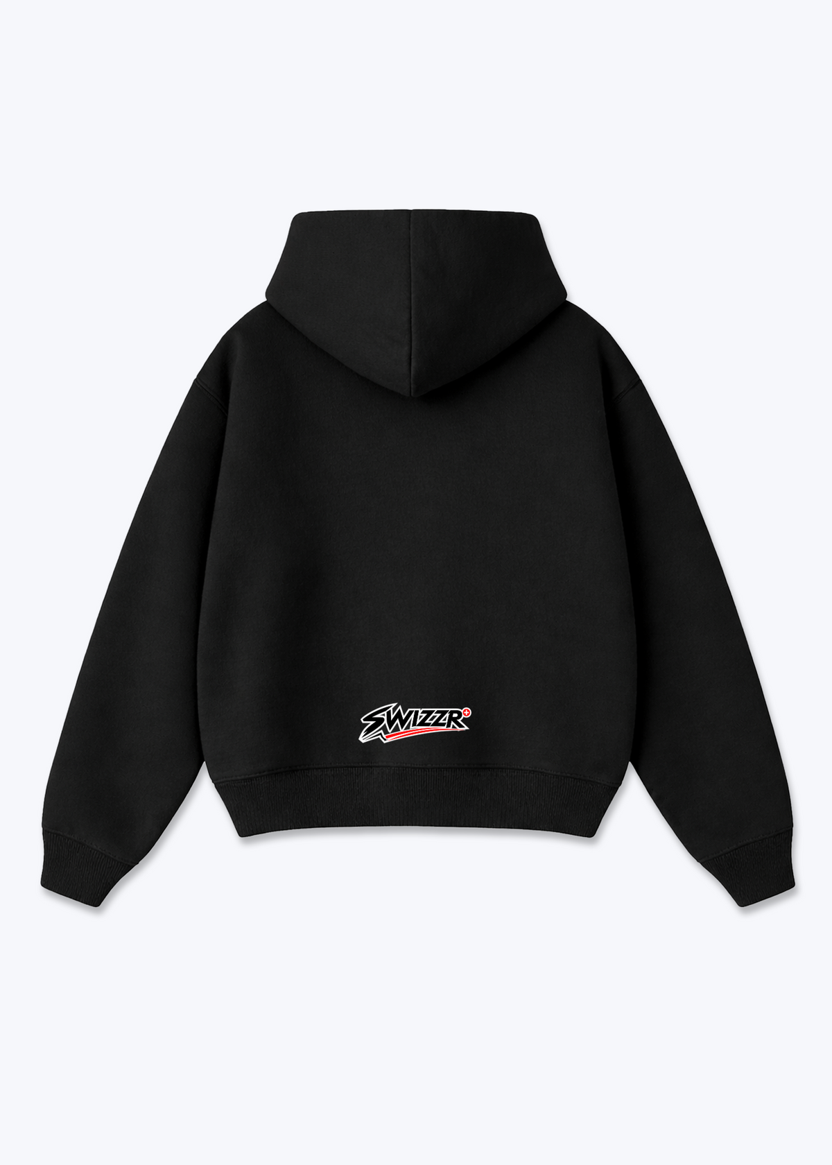 Wallis Mountain Oversized Hoodie - Black Back (Designed)