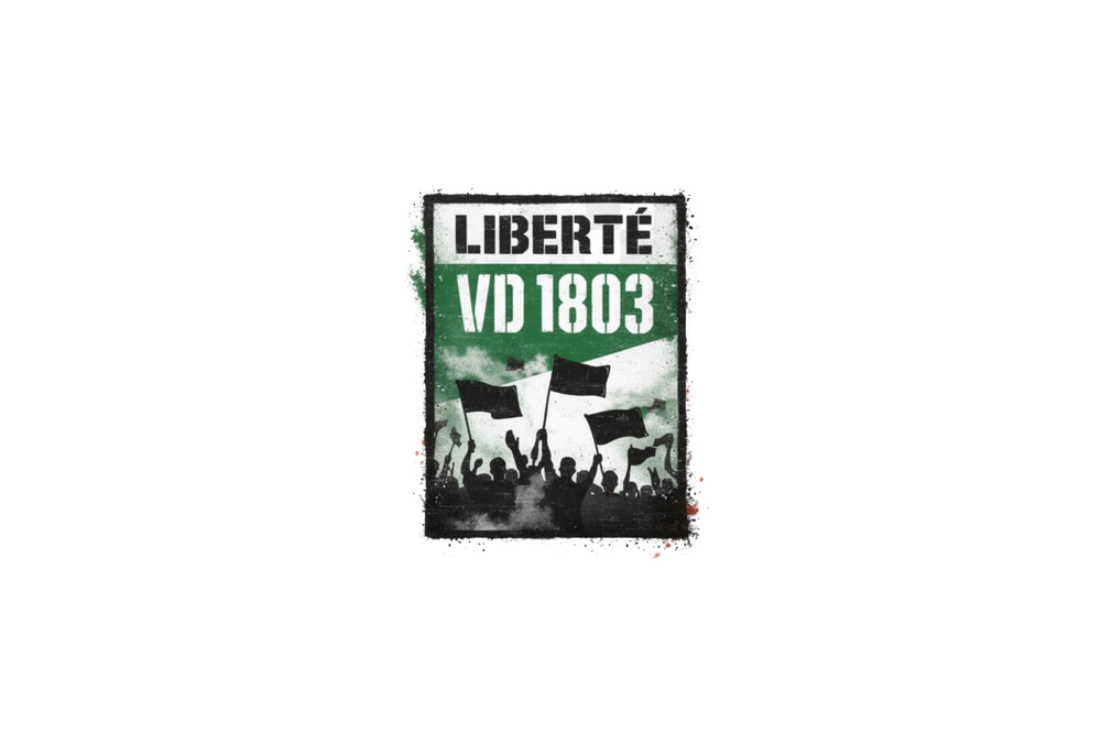Vaud 1803 Liberté Statement Tee