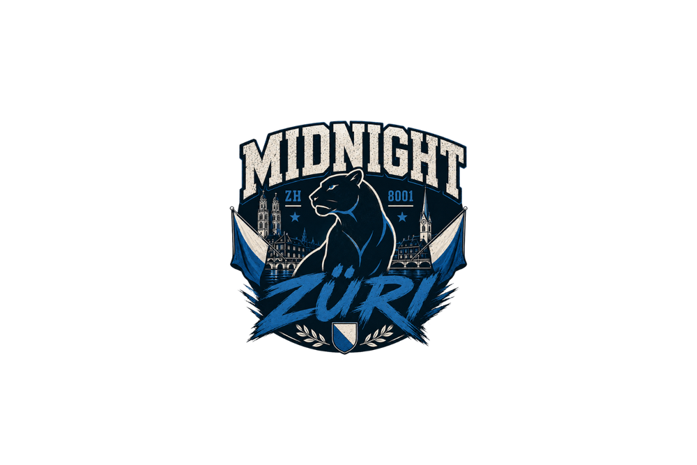 Zürich Midnight Panther Tee