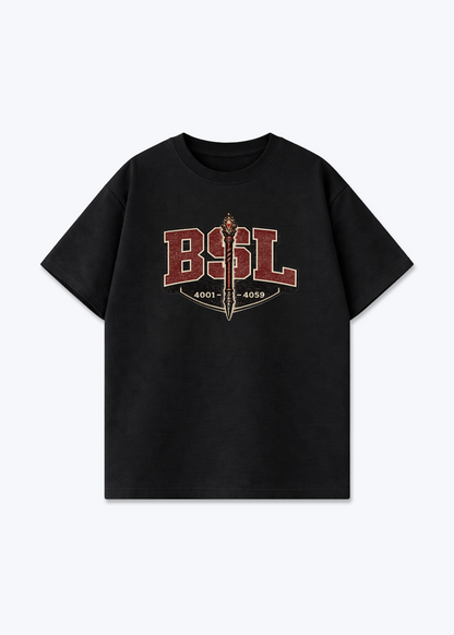 Basel Bischofsstab Tee - Black Front (Designed)