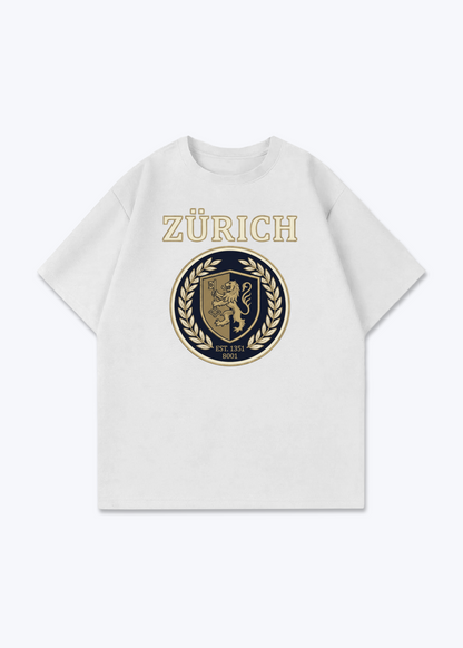 Zürich Owners Club Tee - White Front (Designed)