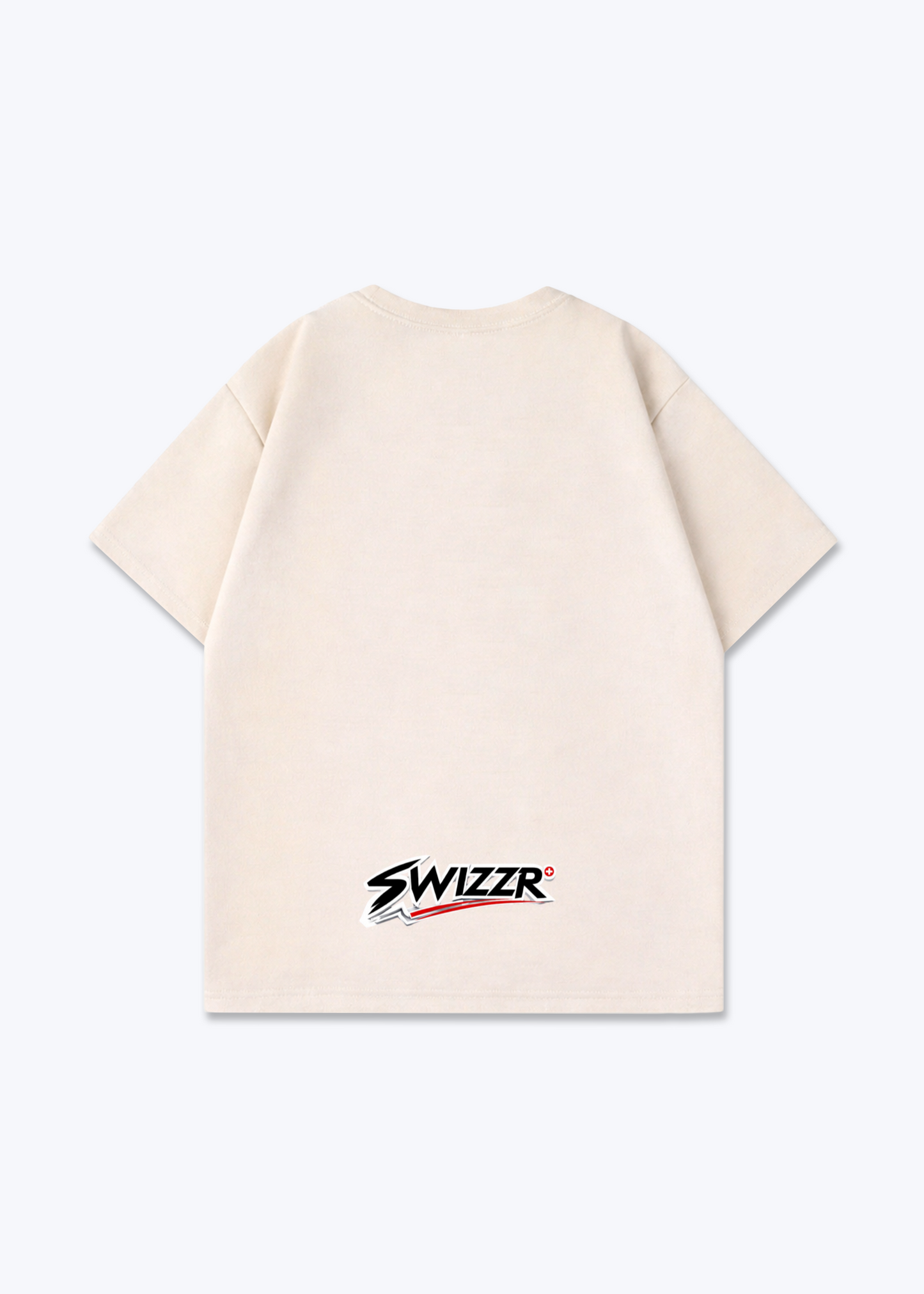 Genève 1200 District Tee - Beige Back (Designed)