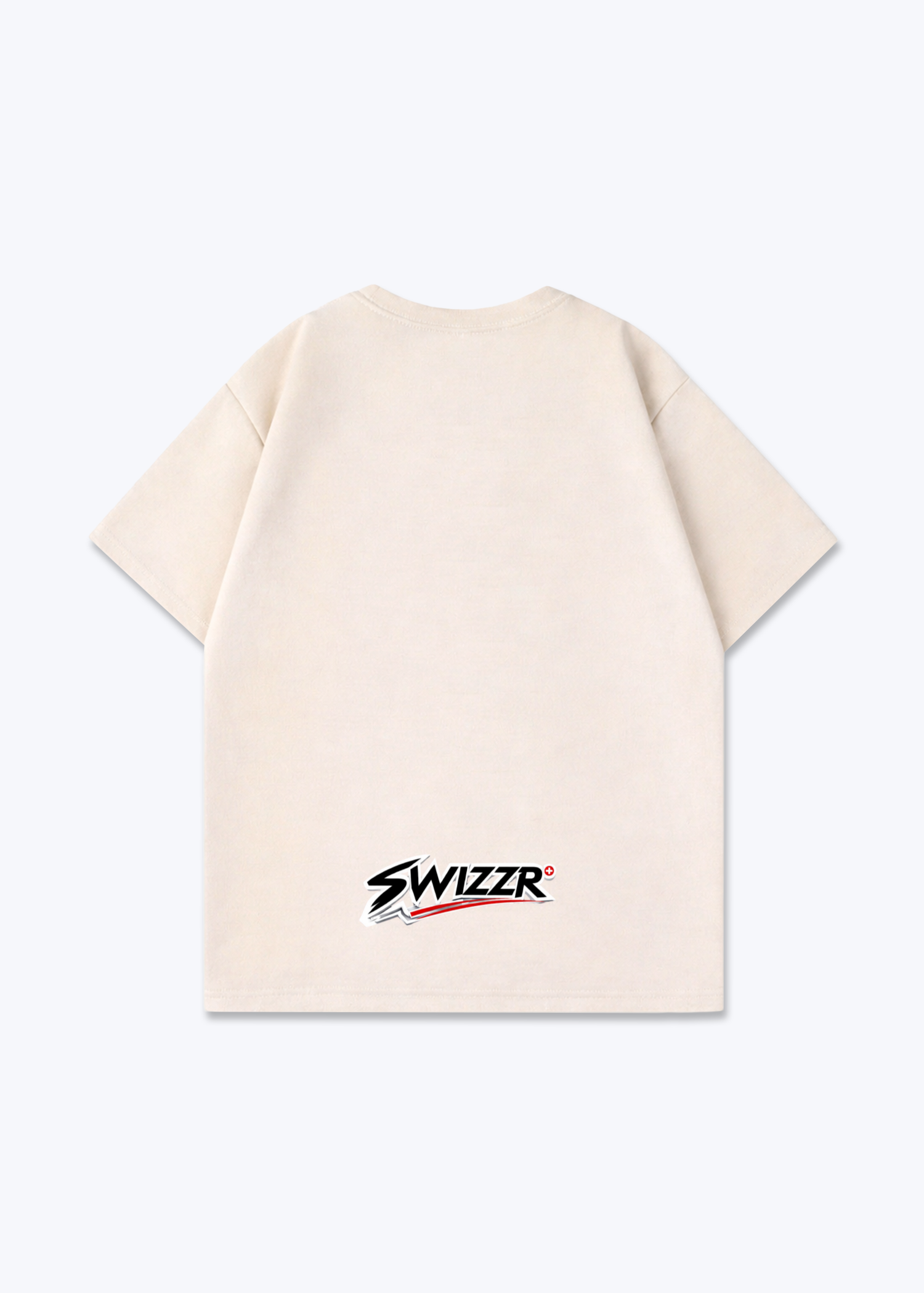 Genève 1200 District Tee - Beige Back (Designed)