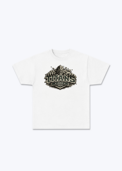 Jura Titans 2800 Tee - White Front (Designed)