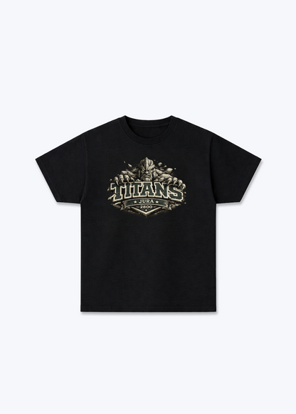 Jura Titans 2800 Tee - Black Front (Designed)