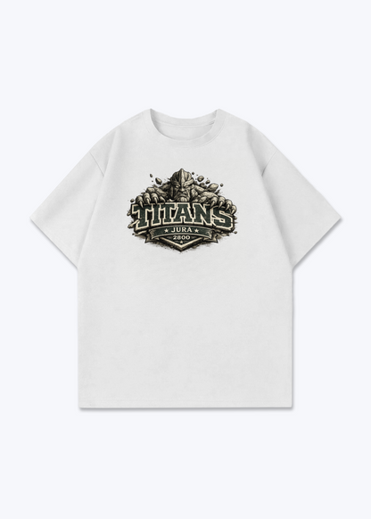 Jura Titans 2800 Tee - White Front (Designed)