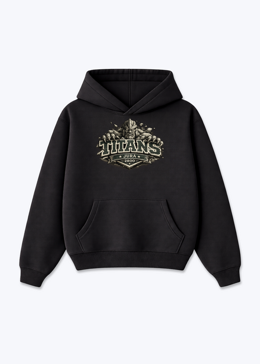 Jura Titans 2800 Tee - Black Front (Designed)