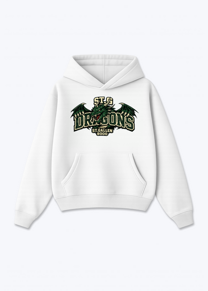St.Gallen Dragons Tee - White Front (Designed)