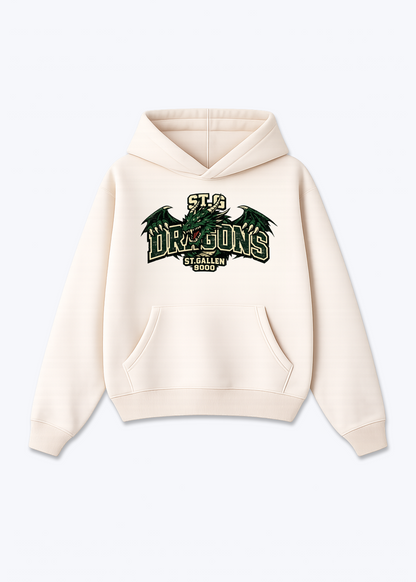 St.Gallen Dragons Tee - Beige Front (Designed)