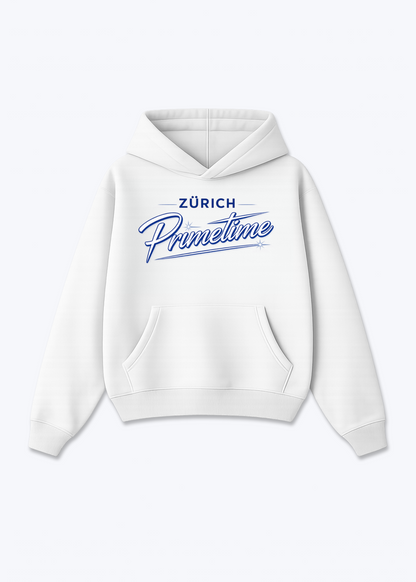 Zürich Primetime Tee - White Front (Designed)