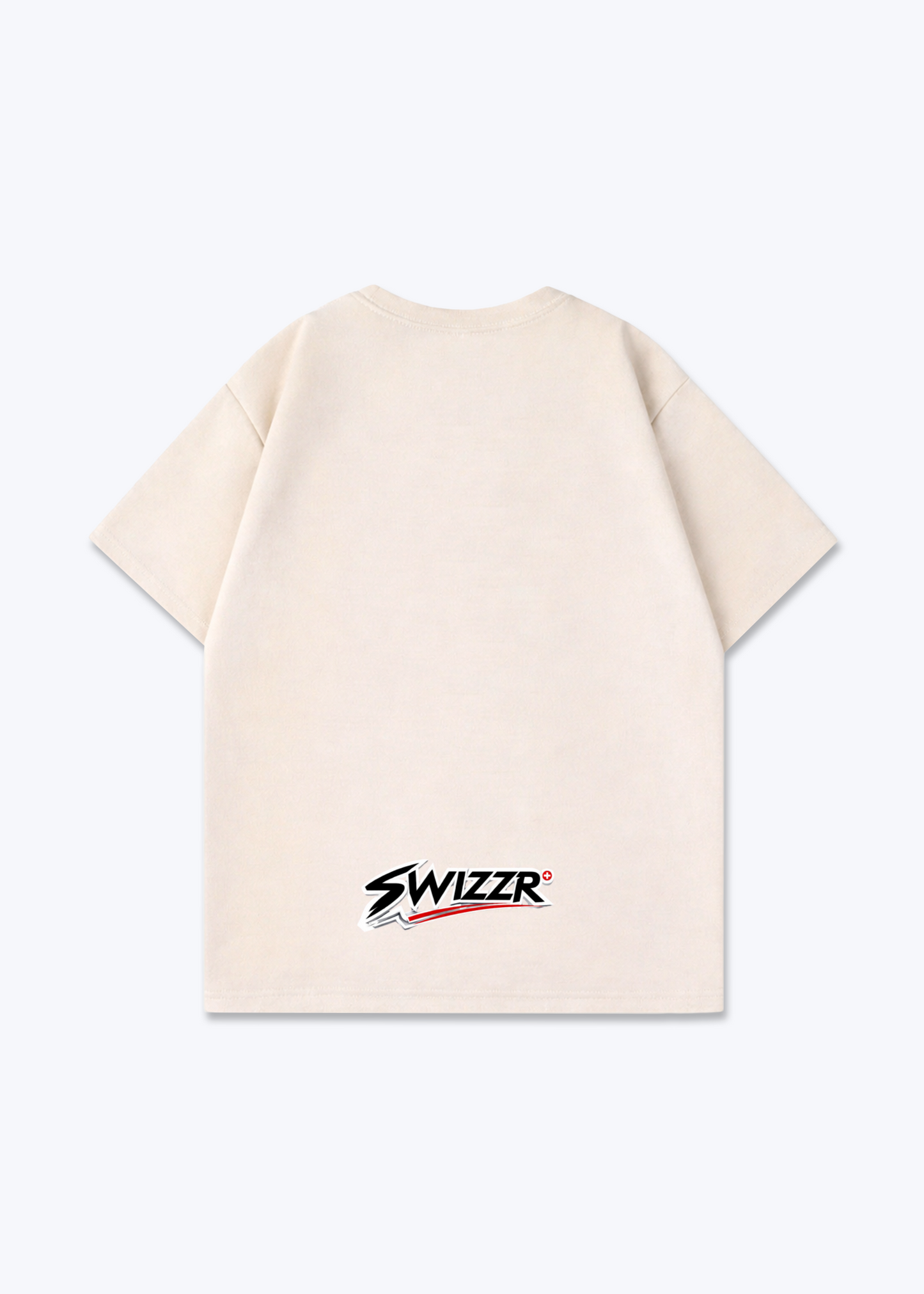 Luzern No Saints Tee - Beige Back (Designed)
