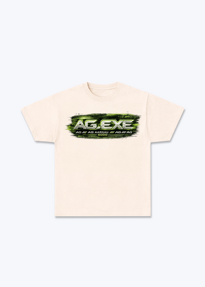 Aargau Exe Tee - Beige Front (Designed)