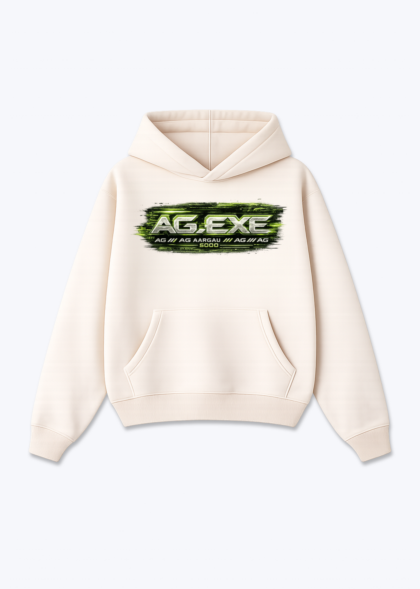 Aargau Exe Tee - Beige Front (Designed)