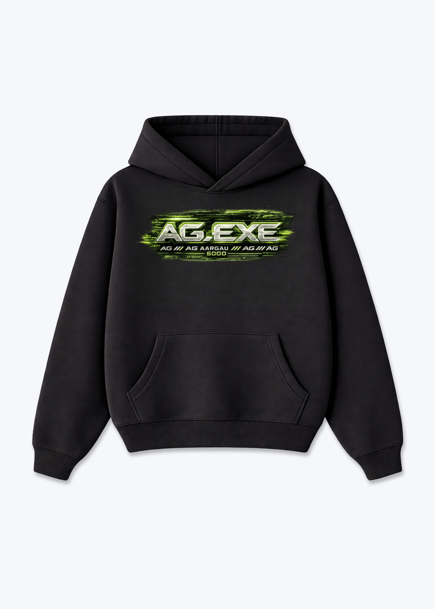 Aargau Exe Tee - Black Front (Designed)