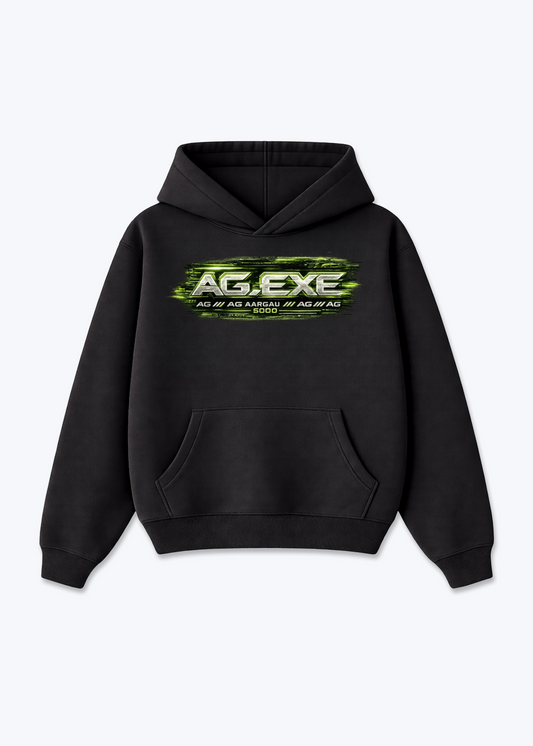 Aargau Exe Tee - Black Front (Designed)