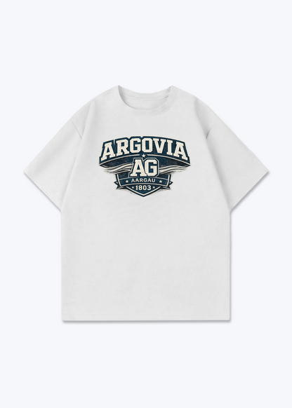 Aargau Argovia Tee - White Front (Designed)