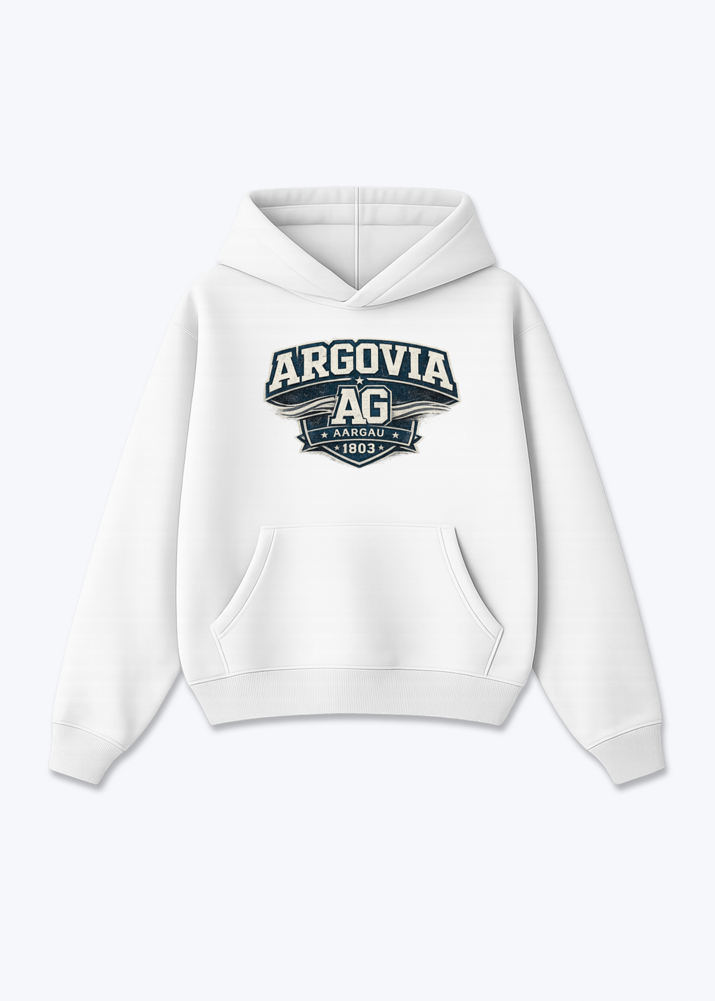 Aargau Argovia Tee - White Front (Designed)