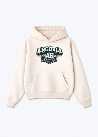 Aargau Argovia Tee - Beige Front (Designed)