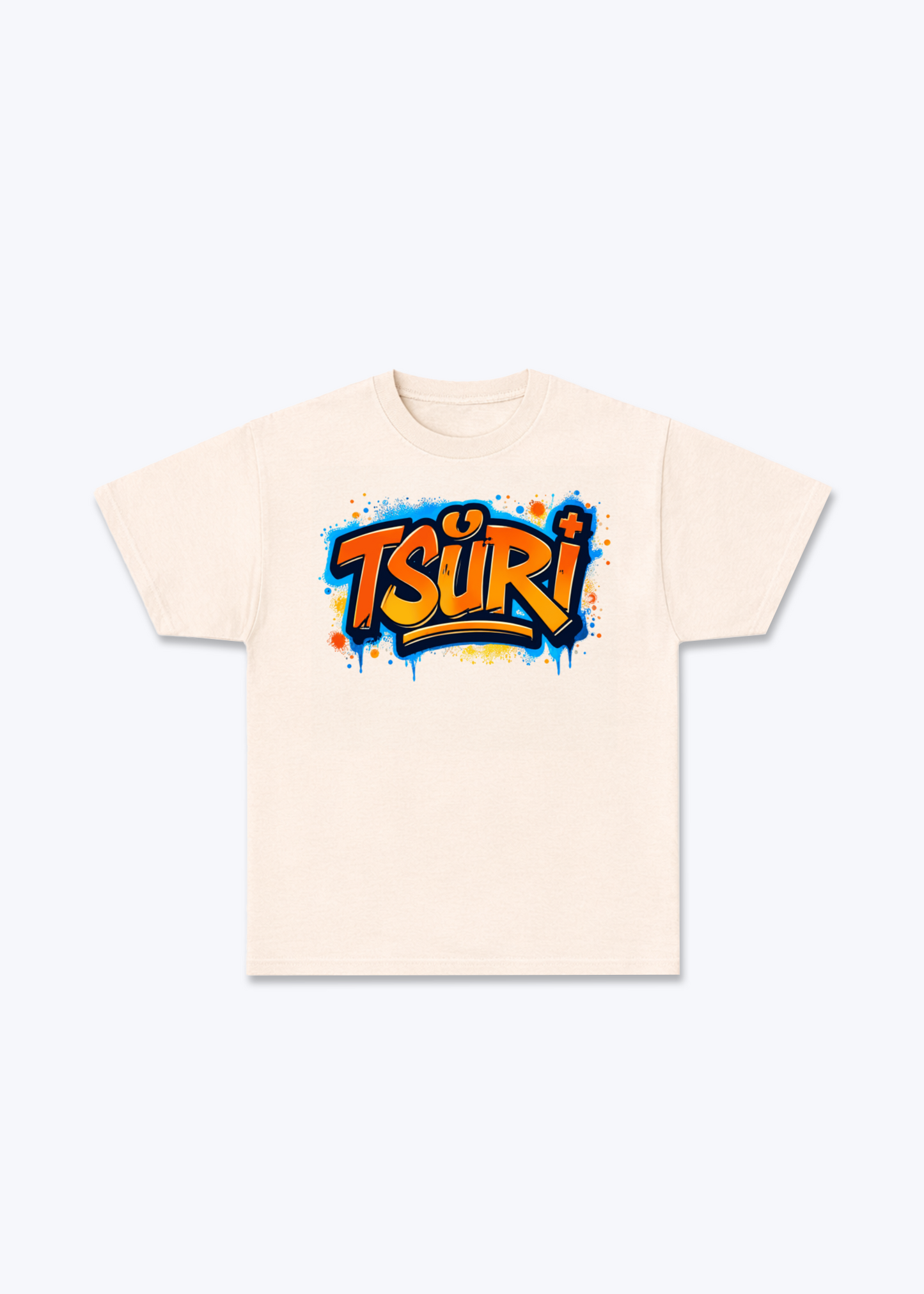 Zürich Tsüri Tee - Beige Front (Designed)