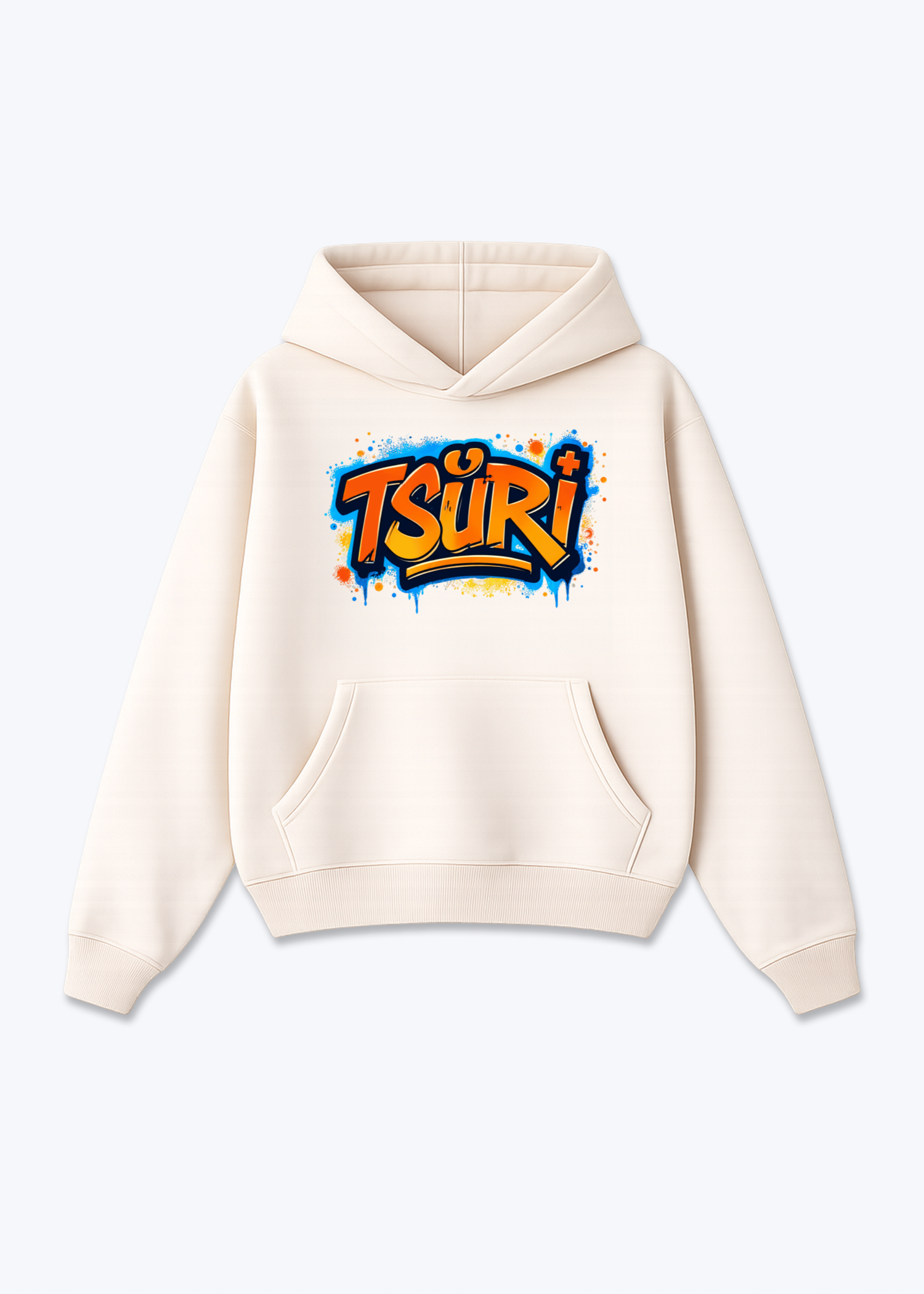 Zürich Tsüri Tee - Beige Front (Designed)