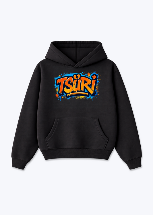 Zürich Tsüri Tee - Black Front (Designed)