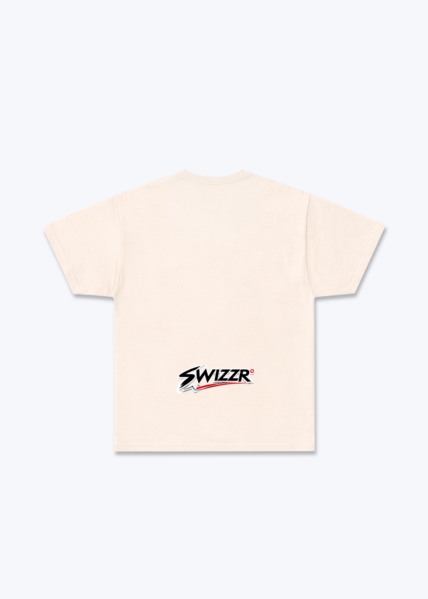 Bern Bear Statement Tee - Beige Back (Designed)
