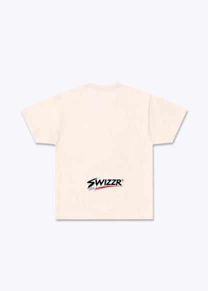 Bern Bear Statement Tee - Beige Back (Designed)
