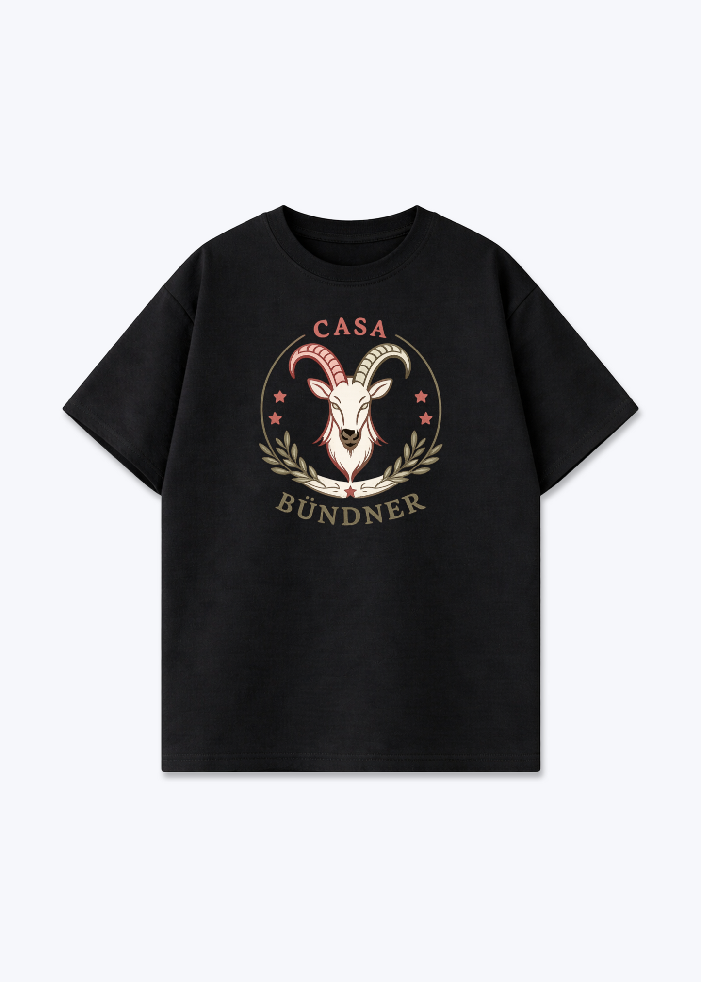 Graubünden Casa Bündner Tee - Black Front (Designed)