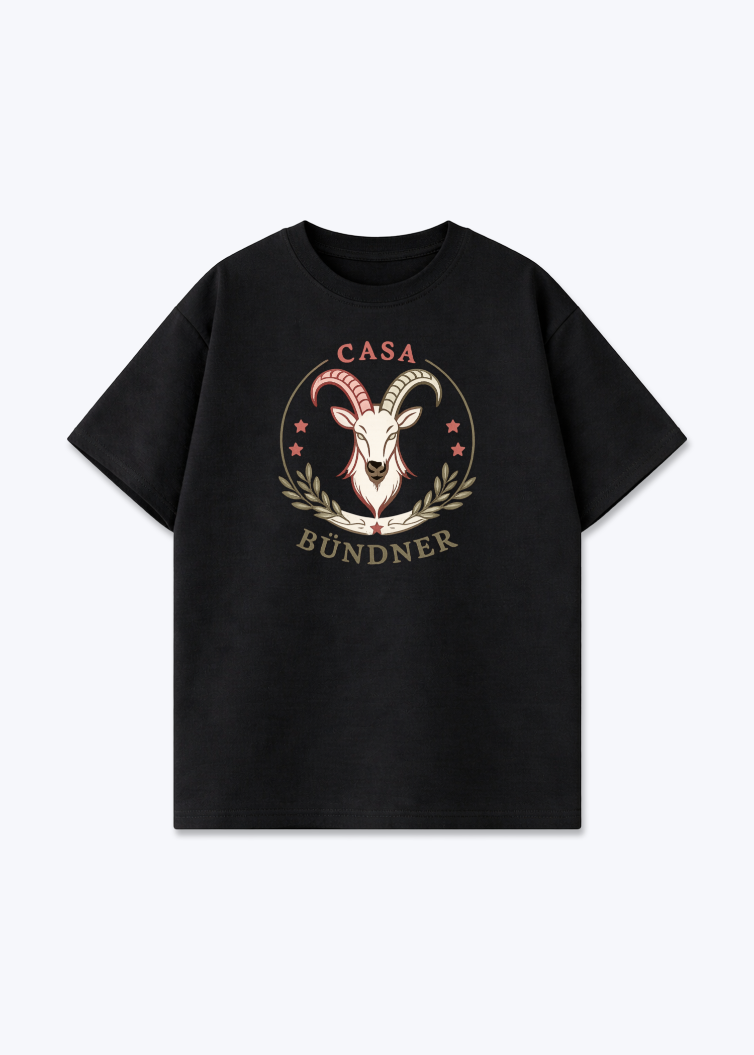 Graubünden Casa Bündner Tee - Black Front (Designed)
