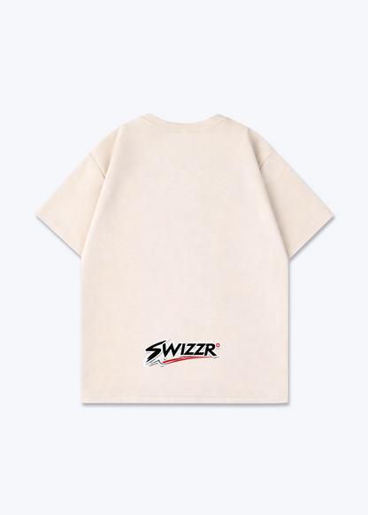 Uri Alpine State Tee - Beige Back (Designed)