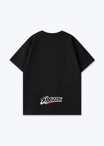 Graubünden Alpine Club Tee - Black Back (Designed)