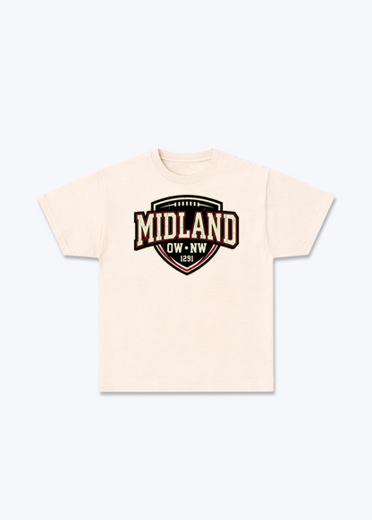 Nidwalden x Obwalden Midland Tee - Beige Front (Designed)