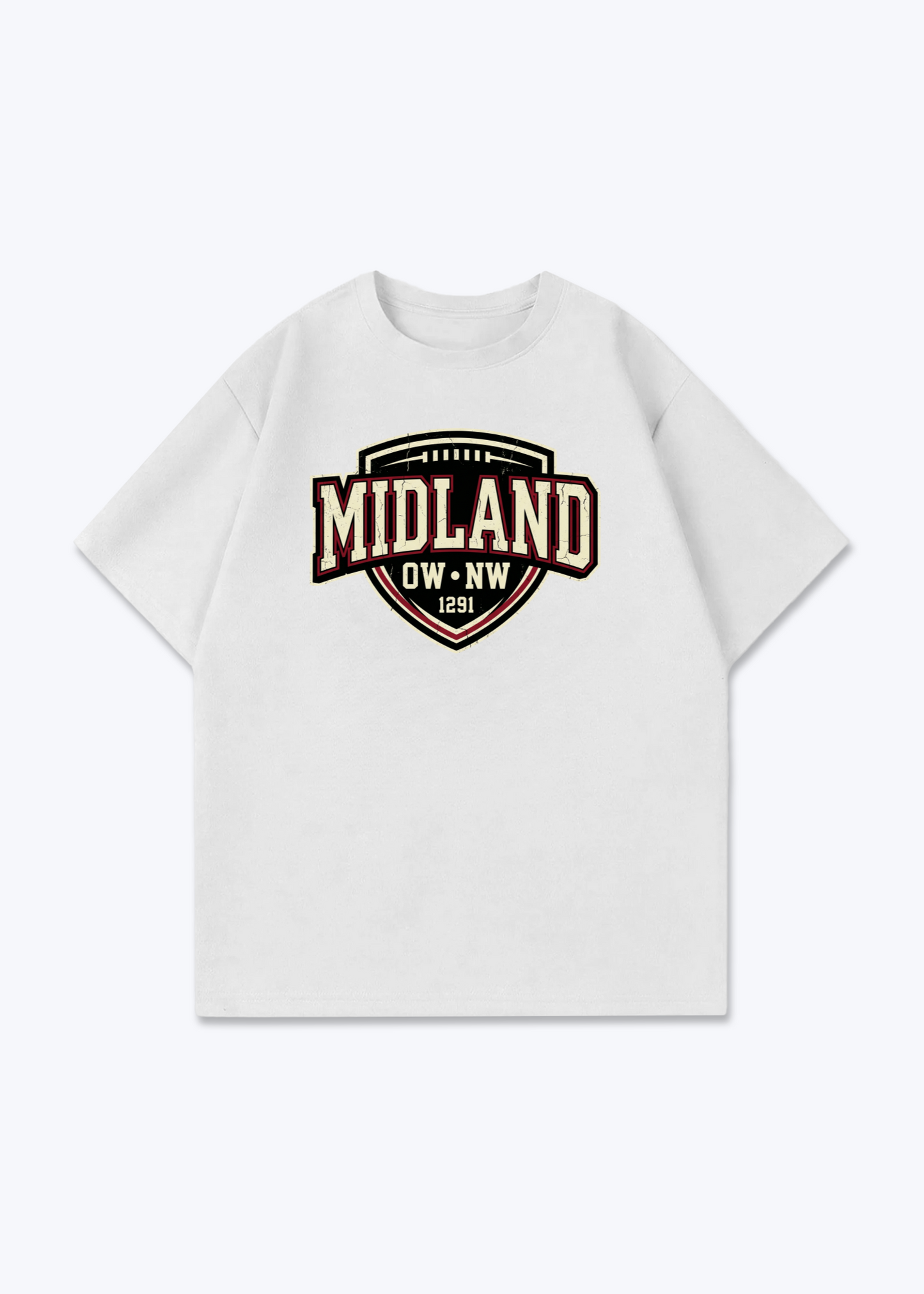 Nidwalden x Obwalden Midland Tee - White Front (Designed)