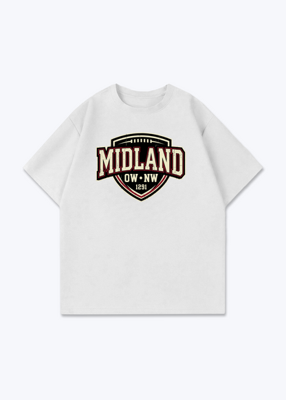 Nidwalden x Obwalden Midland Tee - White Front (Designed)