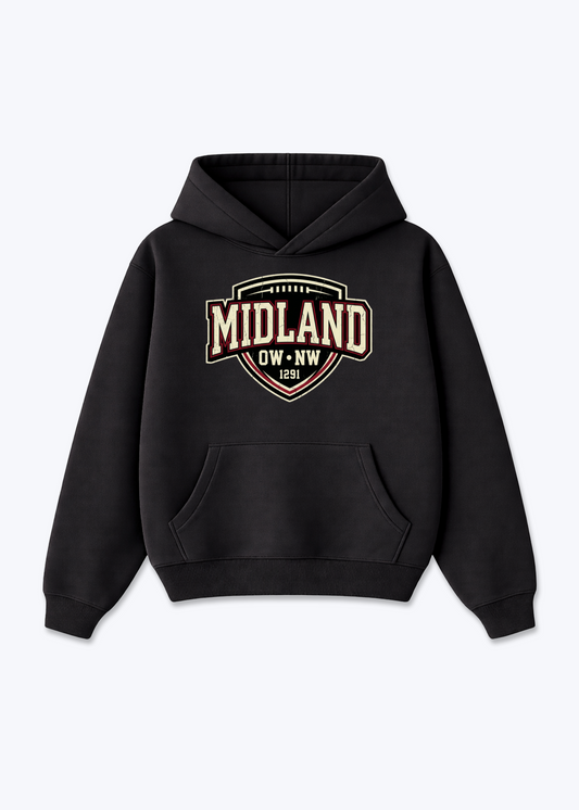 Nidwalden x Obwalden Midland Tee - Black Front (Designed)