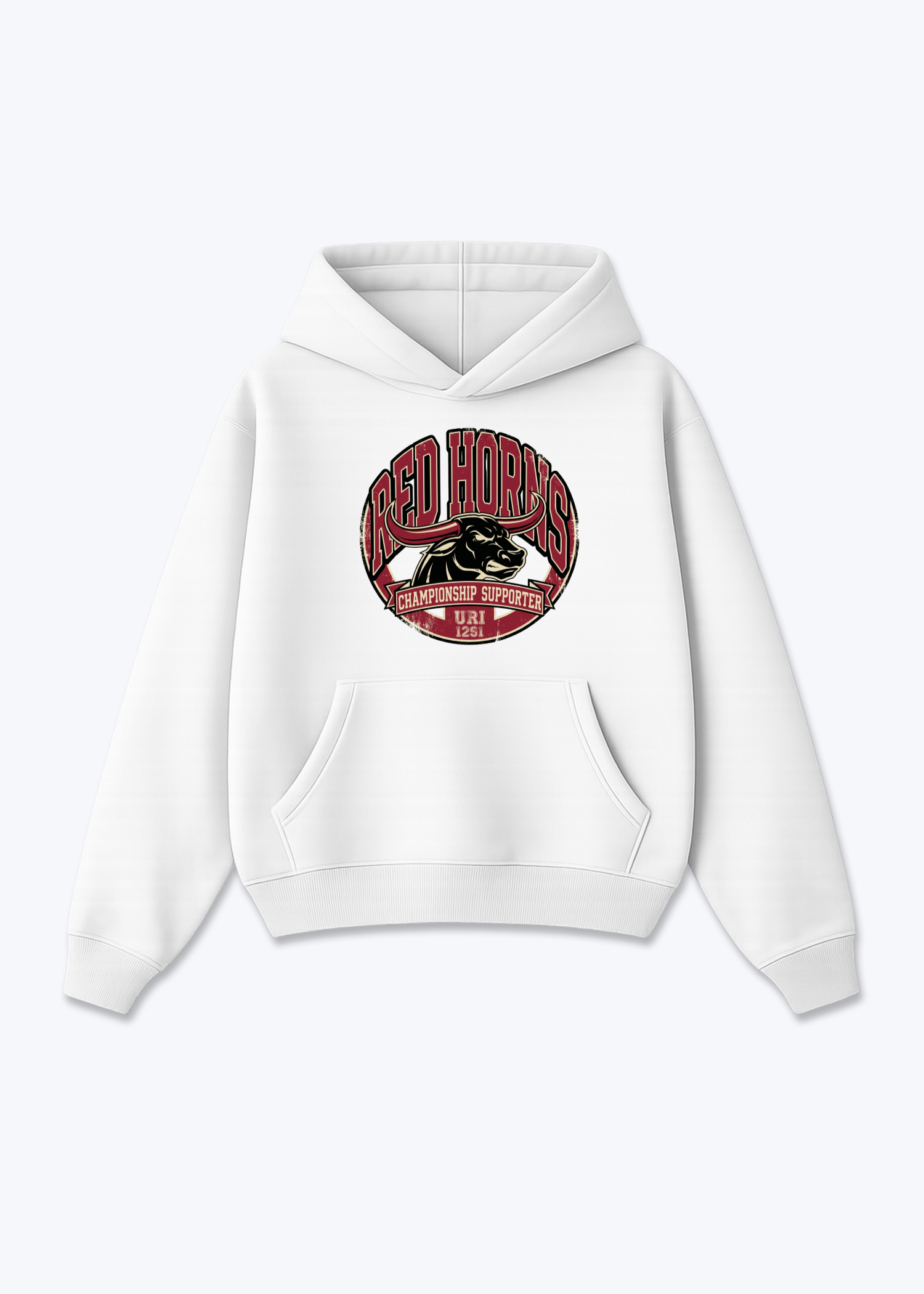 Uri Championship Supporter Tee - White Front (Designed)
