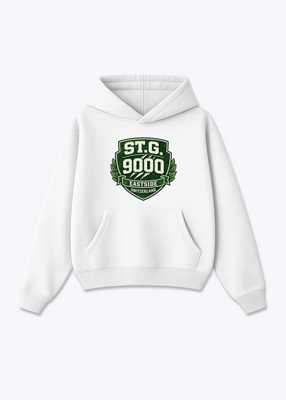 St.Gallen Eastside Tee - White Front (Designed)