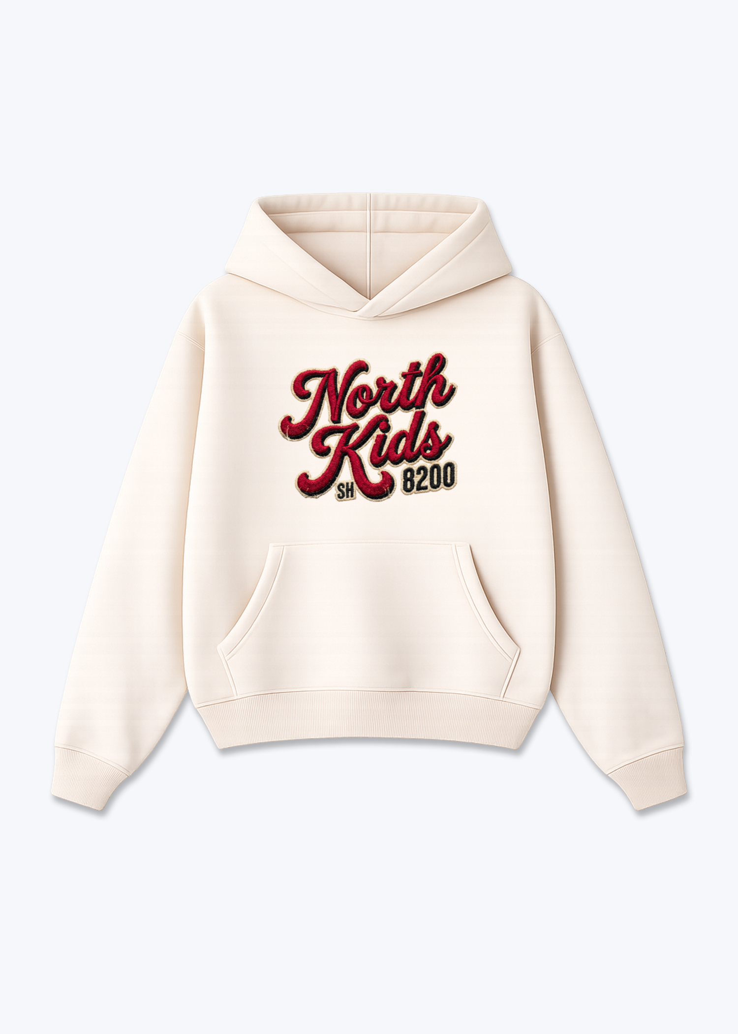 Schaffhausen North Kids Tee - Beige Front (Designed)