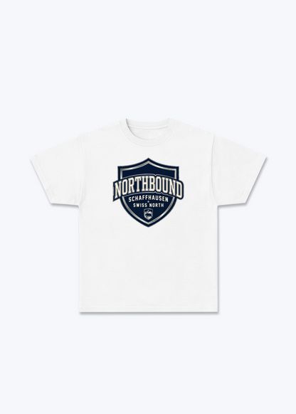 Schaffhausen Northbound Tee - White Front (Designed)