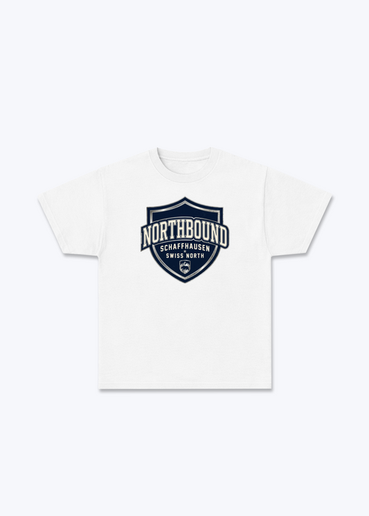 Schaffhausen Northbound Tee - White Front (Designed)