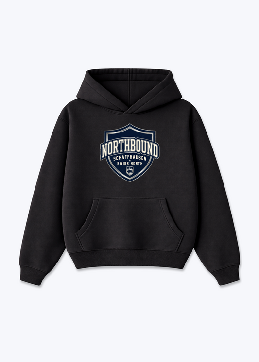 Schaffhausen Northbound Tee - Black Front (Designed)