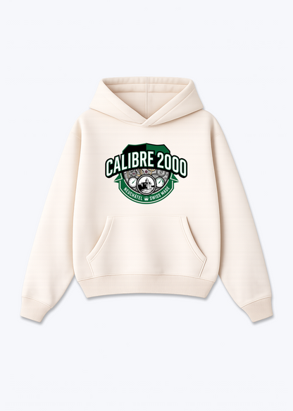 Neuchâtel Calibre 2000 Tee - Beige Front (Designed)