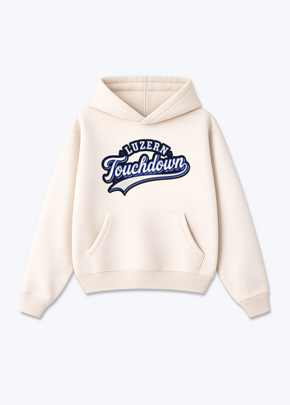 Luzern Touchdown Tee - Beige Front (Designed)