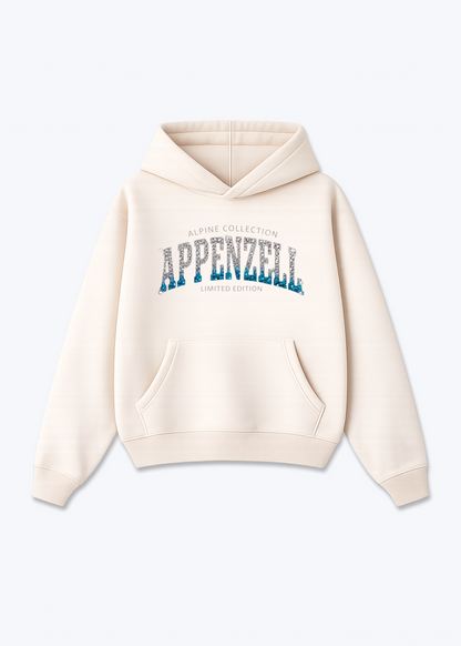 Appenzell Alpine Collection Tee - Beige Front (Designed)